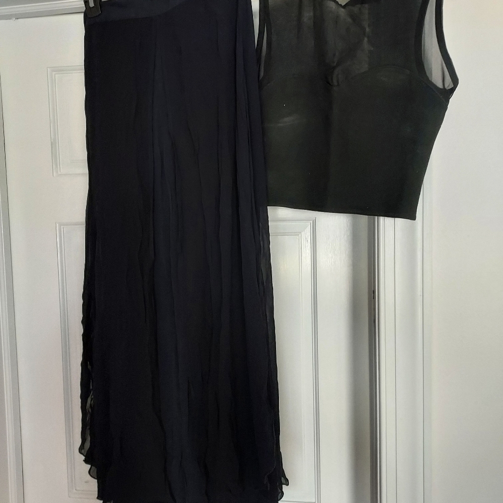 2 PIECE BLACK PANT AND TOP